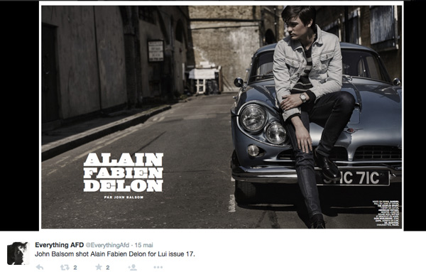 Alain Fabien Delon dans Danse avec le stars 6 au casting 2015
