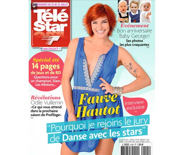 Confidences de Fauve Hautot jurée Danse avec les stars 2015 (saison 6) 