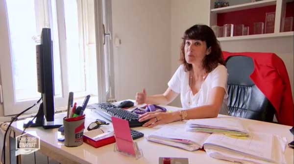 Caroline Vasseur de Chasseur d'appart M6 sur Marseille 