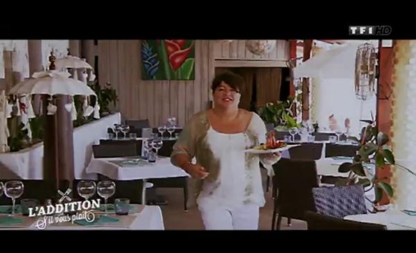 Avis et adresse du restaurant paillote de Catherine dans l'addition SVP de TF1 