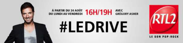 Avis et commentaire sur le Drive RTL2 de Grégory Ascher : l'after work en radio