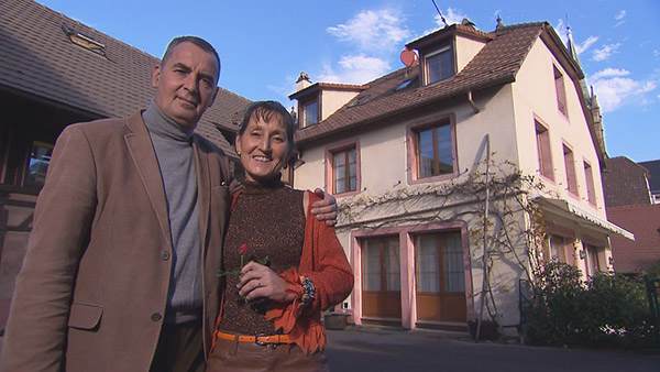 Avis et adresse de la maison d’hôtes de Françoise et Jean Claude (Haut Rhin) dans Bienvenue chez nous. / Crédit photo TF1