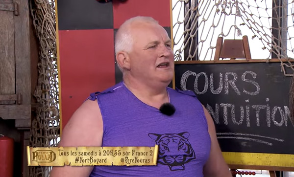 Commentaires sur Fort Boyard le 11 juillet 2015  avec Thierry Olive