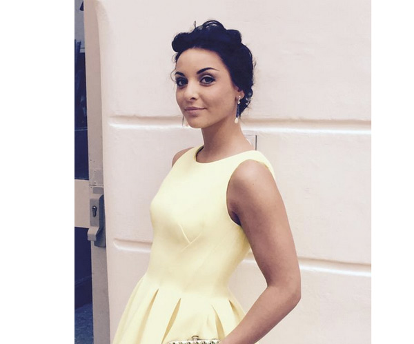 La belle Priscilla Betti dans Dals 6 sur TF1 au casting ? / Photo twitter @PriscillaBetti 