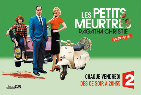 Poster promo Agatha Christine saison 2 de France 2 