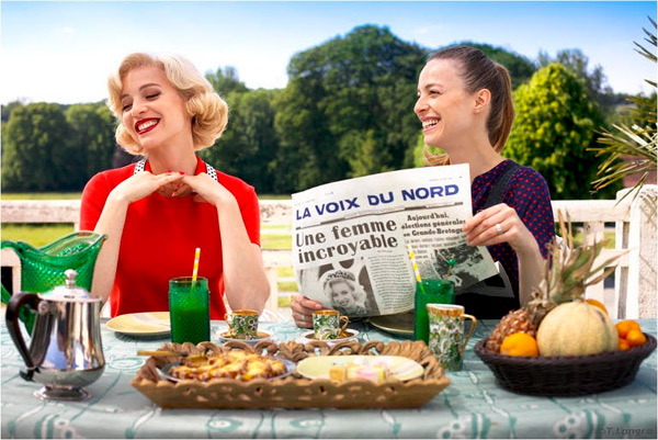 Avis et commentaires sur Petits meurtres d'Agatha Christie 2015 avec la saison 2 : Du glamour et de l'humour / Photo France 2
