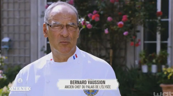 Bernard Vaussion dans le meilleur menu de France