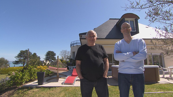 Avis et commentaires sur la maison d'hôtes de Jean françois et Pierre de Bienvenue chez nous / Photo TF1