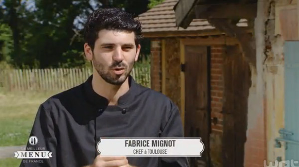 Fabrice Mignot seul chef dans #LMMDF sans restaurant 