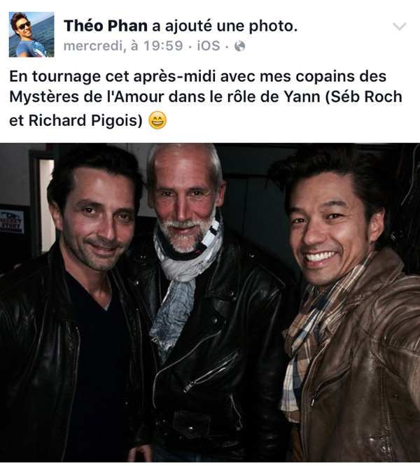 Theo Phan alias Yann revient dans LMDLA saison 10 