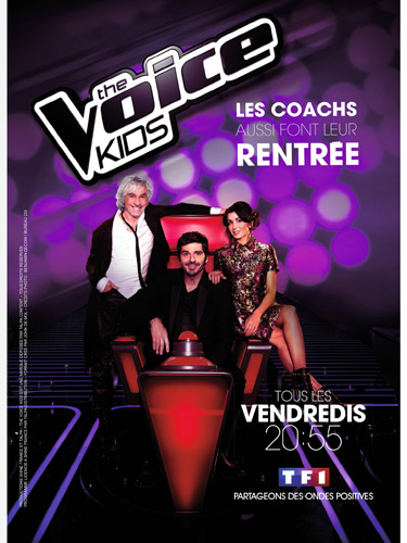 Audience médiamétrie pour le lancement The Voice Kids 2015 sur TF1 