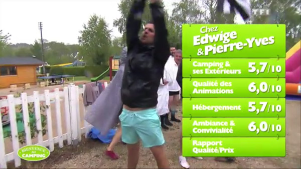 Les notes du camping d'Edwige et Pierre Yves de #BienvenueAuCamping