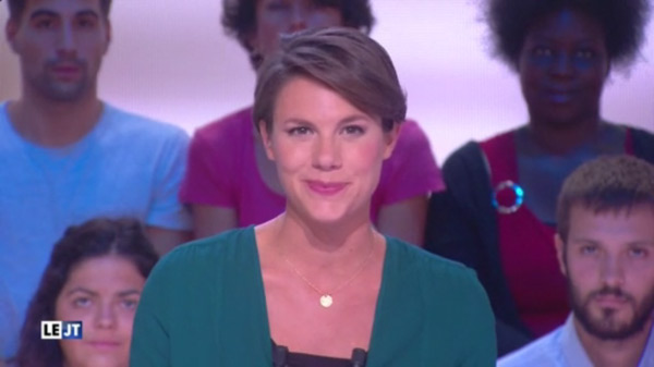 Emilie Besse est-elle enceinte, enrhumée ... dans la nouvelle edition de la rentrée 2015 #LNE