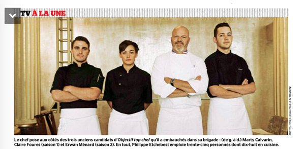 Photo de Erwan Menard dans Objectif Top Chef saison 2 / Photo TV magazine