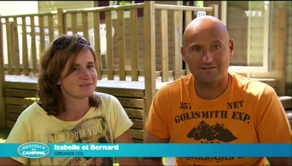 Isabelle et Benard : camping gagnant cette semaine? 