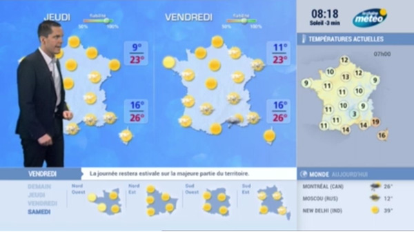 Vos avis et commentaires sur les changements de la chaîne météo à la rentrée 2015