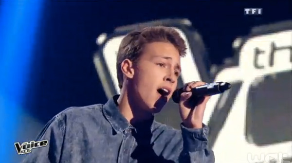 Jacob dans The Voice Kids 2