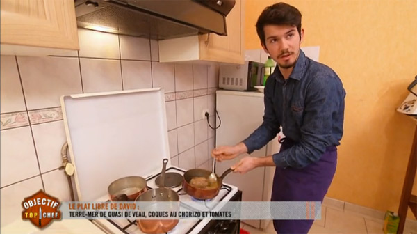 David le gagnant du jour objectif top chef 