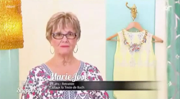 Vos avis et critique sur Marie José des reines du shopping le 24/11 #LRDS