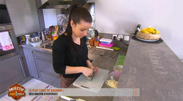 Roxanne en finale le 20/11 d'Objectif top chef