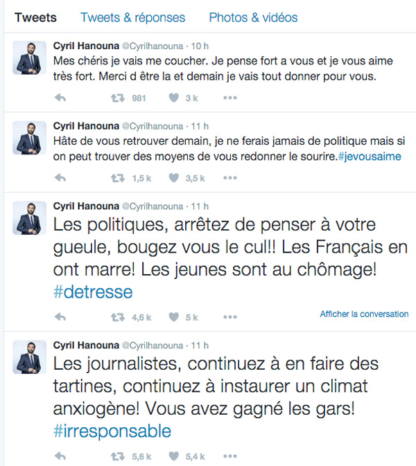 Cyril Hanouna vs le politiciens et journalistes #régionales2015 et montée du FN