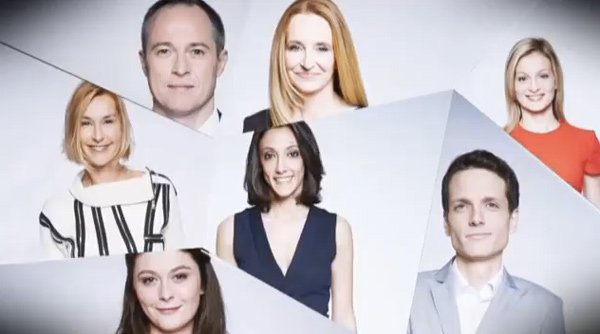 Les visages des animateurs de LCI 2016