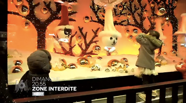 Zone Interdite : les grands magasins à Noël - capture M6