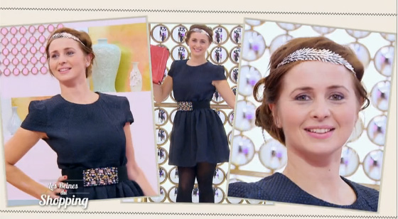 Le défilé d'Alice dans les reines du shopping le 25/01/2016