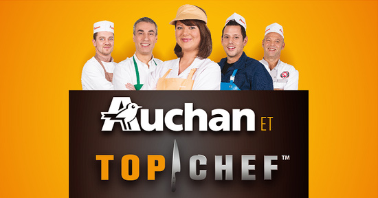 Auchan Top Chef 2016 la tournée des candidats et de nombreux jeux relancés