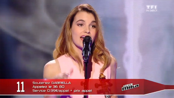 Gabriella peut-elle gagner The Voice 2016 ? 