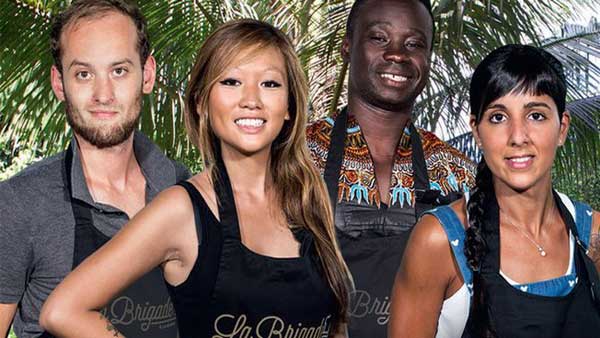 Avis La Brigade à la Reunion sur France O avec Naoëlle de Top chef (la chipeuse de crevettes, vous vous rappelez ?)