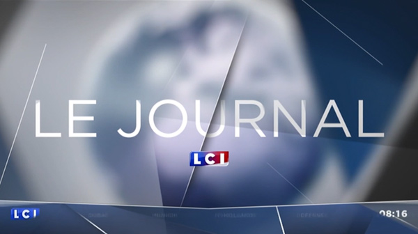 Ecran pour LCI Journal 2016