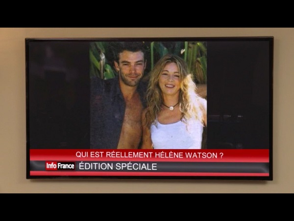 Portrait d'Helene par Info France quand elle était à Love Island avec Nicolas