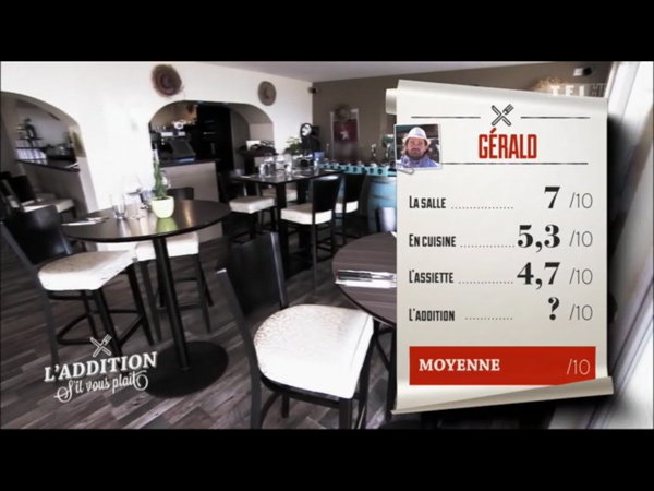 Les notes très justes pour le resto de Gérald en Bretagne 