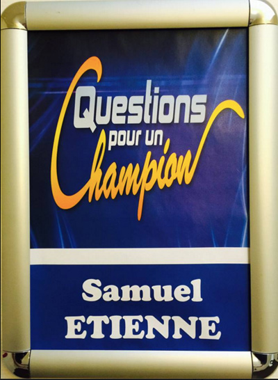 Samuel Etienne devient animateur de QPUC