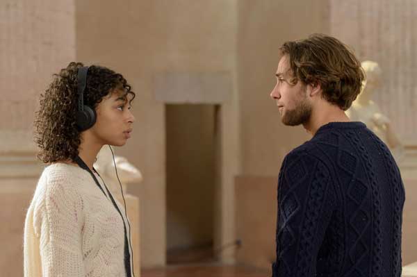 Discussion de Thérèse et Pierrick alias Jean Baptiste Sagory / Photo François Lefebvre - FTV