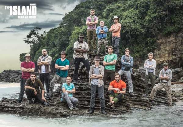 Photo des candidats  hommes de The Island saison 2 (édition 2016) de M6