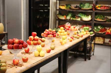 Le beau garde-manger à base de pommes pour Top Chef / Photo Pierre Olivier-m6