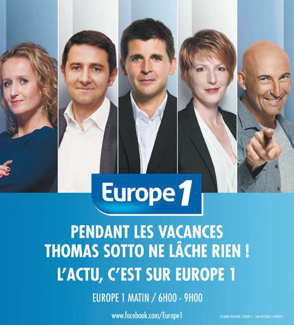 Europe 1 quels changements à la rentrée 2016 ? 