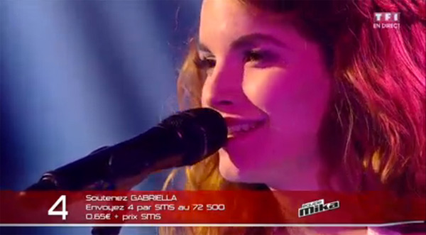 Vos commentaires sur Gabriella éliminée de The Voice 