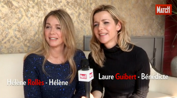 Hélène et Béné amies dans la vie et dans la série #LMDLA