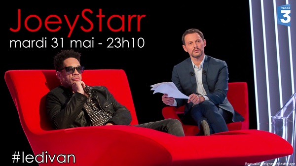 Joey Starr dans le divan de MOF : image, sincérité... comment trouvez-vous Joey Starr ?