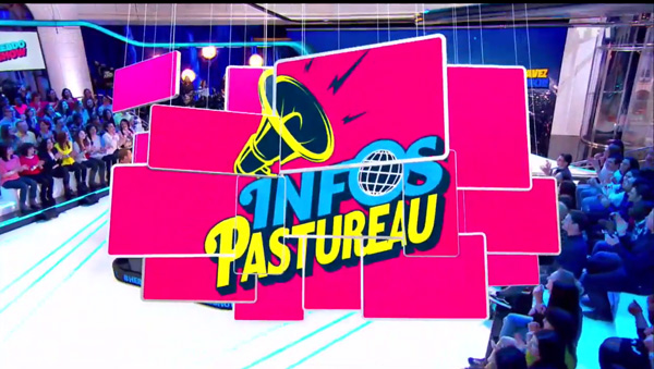 Le logo Infos Pastureau de l'Hebdo show de TF1