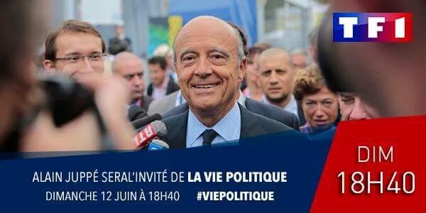 Alain Juppé dimanche soir sur TF1 pour la 1ère de Vie politique : qu'en pensez vous ? 