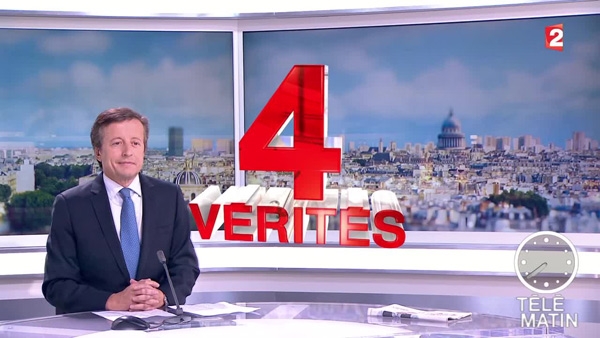 Roland Sicard dans les 4 vérités sur France 2 