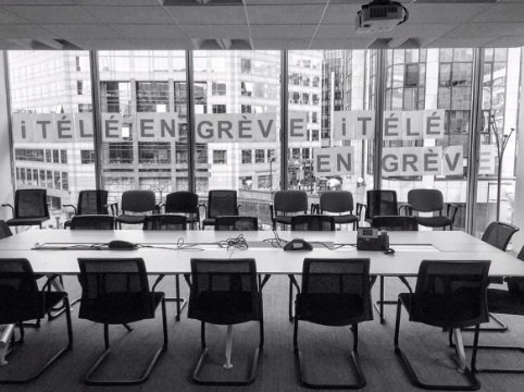 Pétition et réaction des téléspectateurs suite à la grève itélé / Photo twitter