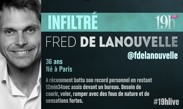 Fred de Lanouvelle sur TF1 au 19h Live : la nouvelle recrue dans les infiltrés