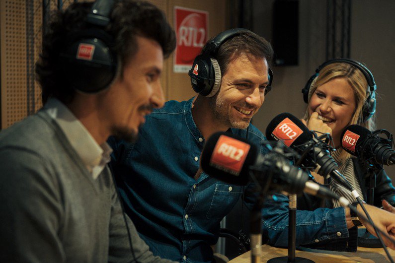 Vos avis et commentaires sur Le double expresso RTL2 avec Justine Salmon, Gregory et Arnaud Tsamère  / Photo twitter