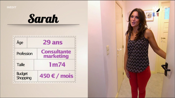 Sarah belle et fashion dans les reines du shopping ! 