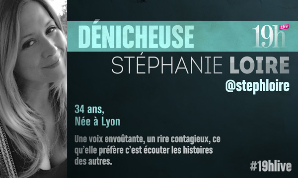 Avis et commentaires sur Stéphanie Loire dans le 19h Live de TF1